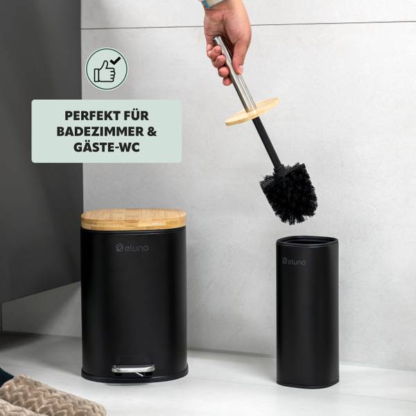 WC-Garnitur FRAMURA Schwarz