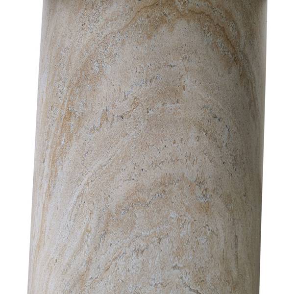Esstisch DANLI Beige - Stein - 110 x 75 x 110 cm