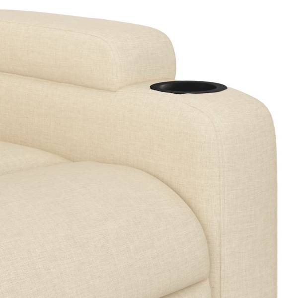 Fauteuil inclinable 3032418-1 Crème - Blanc