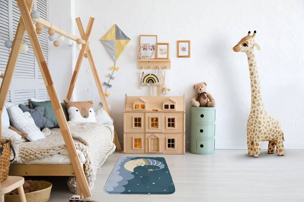 Kindertapijt Luna Cap 75 x 45 cm