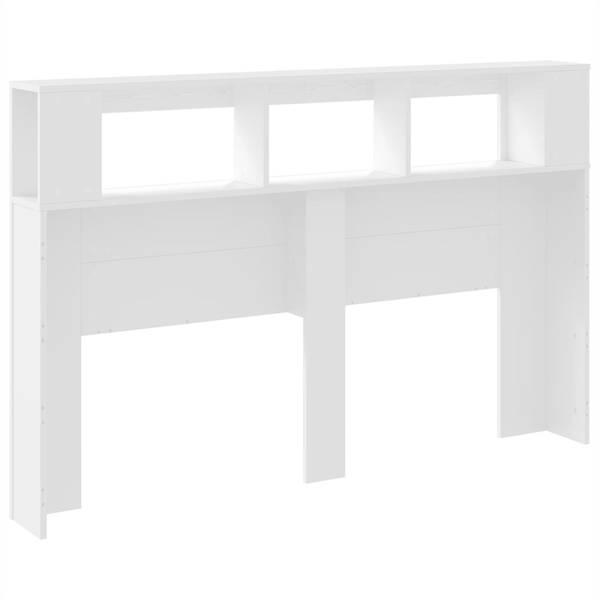 LED Kopfteil 3033086 Weiß - Breite: 160 cm