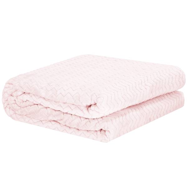 Tagesdecke 160x200 cm Überwurf Wohndecke Pink - Textil - 160 x 200 x 2 cm