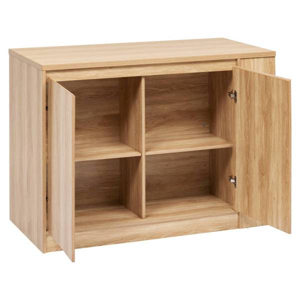 Ilot ABANA Beige - Bois manufacturé - 60 x 90 x 120 cm