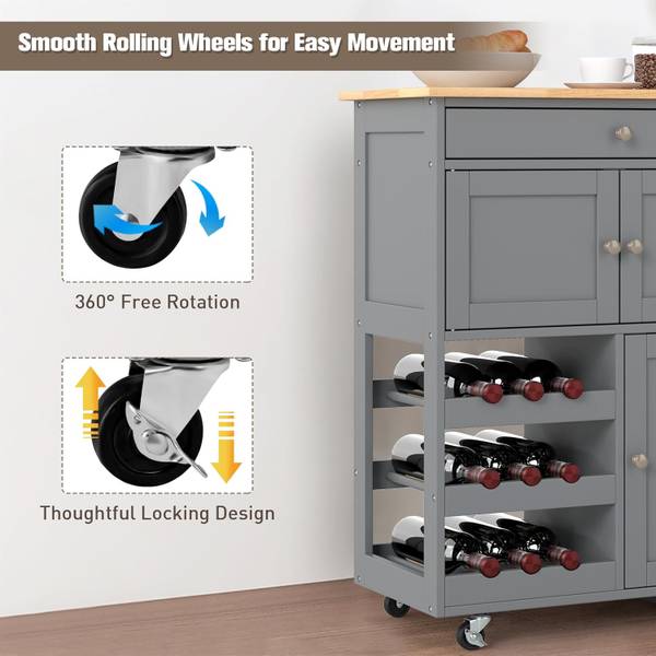 Küchenwagen TI89284 Grau