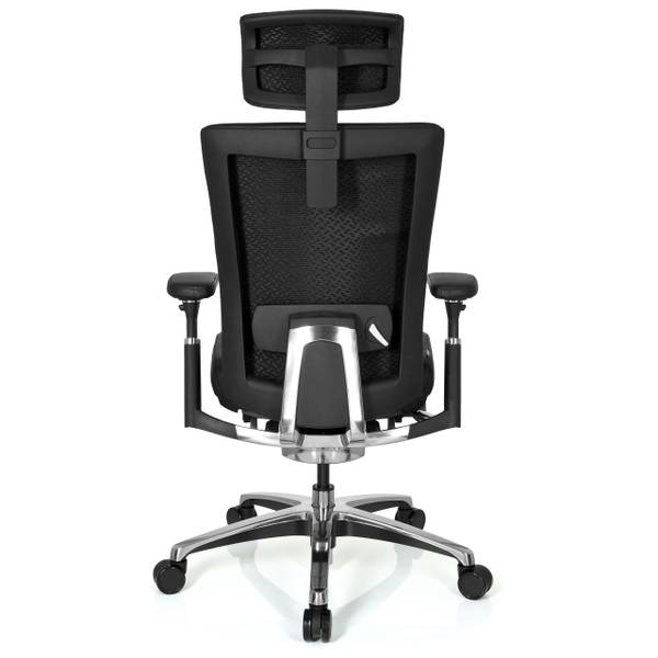 Bürostuhl NOVA Schwarz - Flachgewebe - 57 x 106 x 52 cm