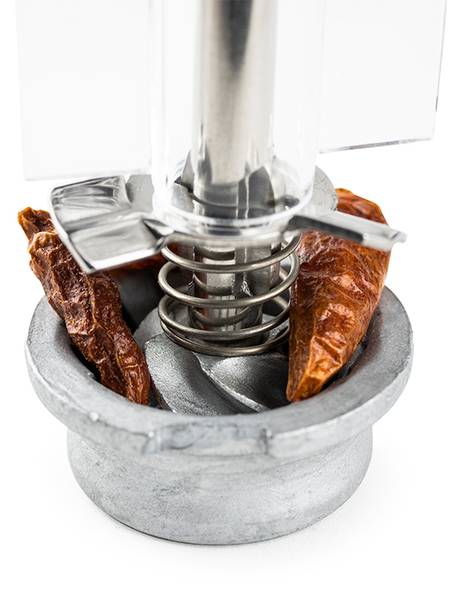 CHILIMÜHLE Ouessant 14cm Edelstahl Grau - Metall - 7 x 275 x 7 cm