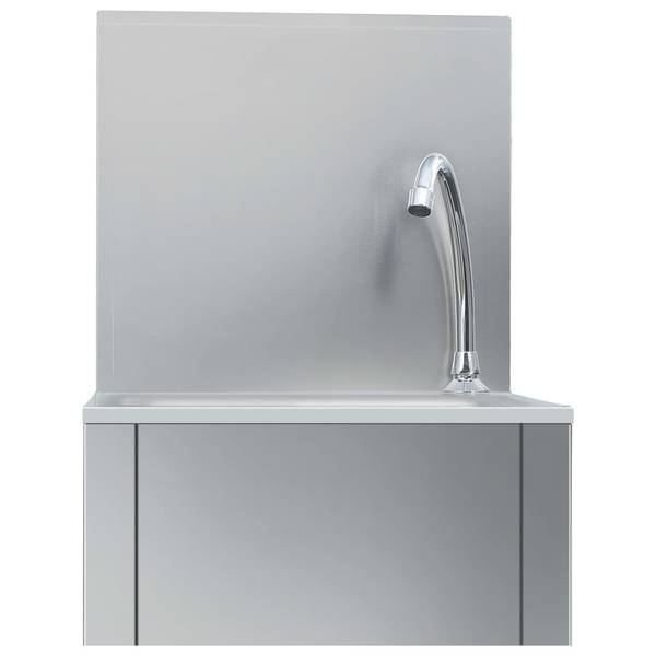 Handwaschbecken 51114 Silber - Edelstahl - 34 x 56 x 40 cm