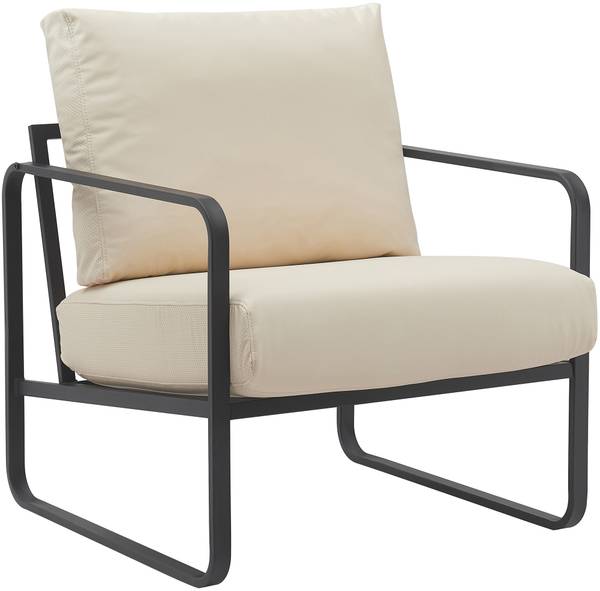 Lounger Manea Creme - Kunstleder