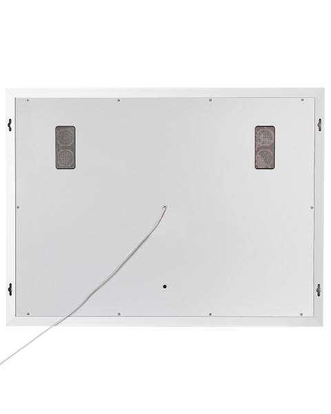 Miroir de salle de bain MONTARON Argenté - Matière plastique - 80 x 60 x 4 cm