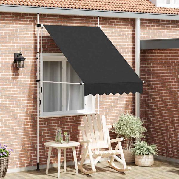 Markise 296524-3 Anthrazit - Breite: 150 cm