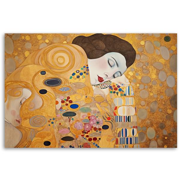 Wandbild frau porträt abstraktion – g. 120 x 80 cm