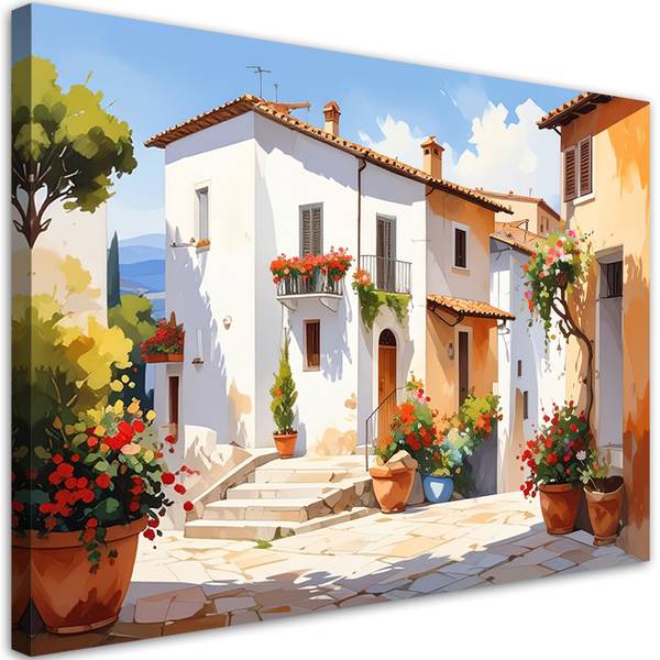 Wandbild Stadt 60 x 40 cm