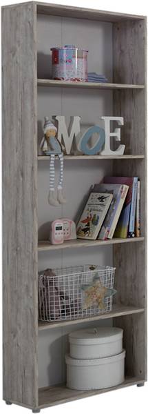 Jugendzimmer Set Bente 5-teilig. Braun - Weiß - Holzverbundwerkstoff - 1 x 1 x 1 cm