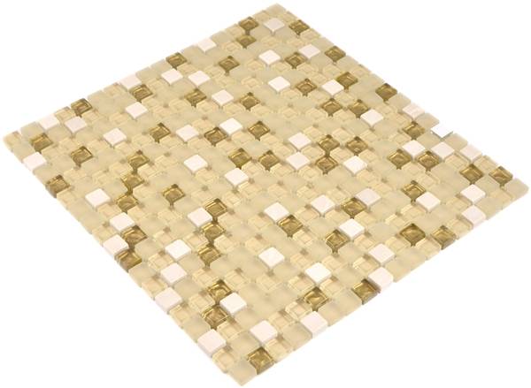Mosaikfliesen 92-1201 Glas - 33 x 31 x 31 cm