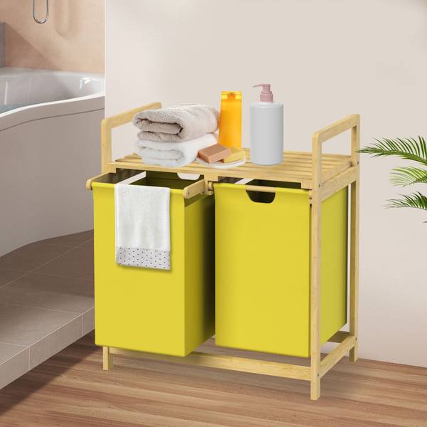 Wäschekorb Gelb
