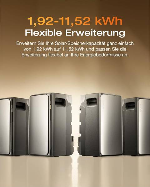 Solarspeicher STREAM Ultra 4er Set Schwarz - Metall - 29 x 26 x 46 cm