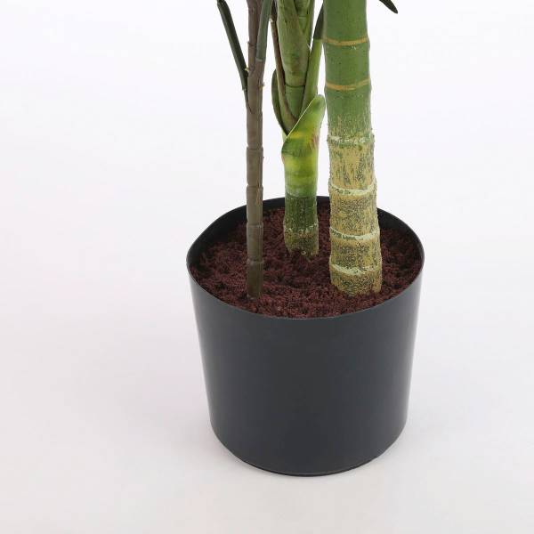 Kunstpflanze Areca palm Grün - Textil - 100 x 150 x 100 cm
