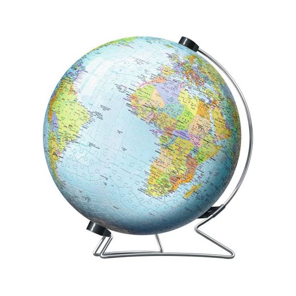 Globuspuzzle Erde 540 Teile Papier - 25 x 5 x 35 cm