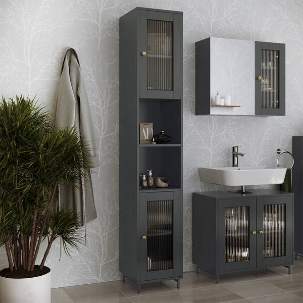 Badkamerkast Malte 54264 grijs