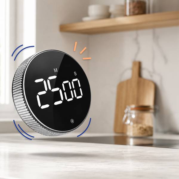 Digitaler Küchentimer mit LED-Ziffern kaufen