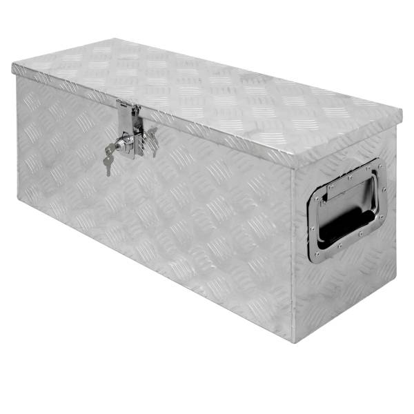 Werkzeugkasten ALBOX-T Silber - Samt - 24 x 32 x 73 cm
