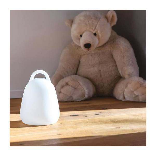 kabellose LED-Handleuchte LIBERTY C25 Weiß - Kunststoff - 18 x 24 x 18 cm