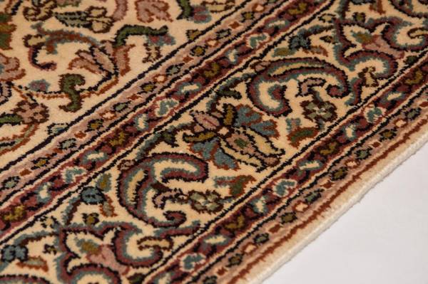 Orientteppich Läufer Premium Beige - Seide - 77 x 1 x 190 cm