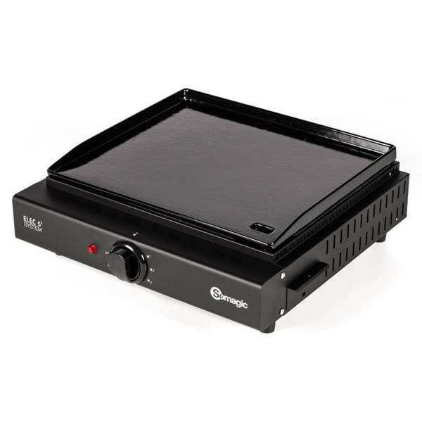 Plancha OLIANA Schwarz - Metall - 49 x 17 x 53 cm