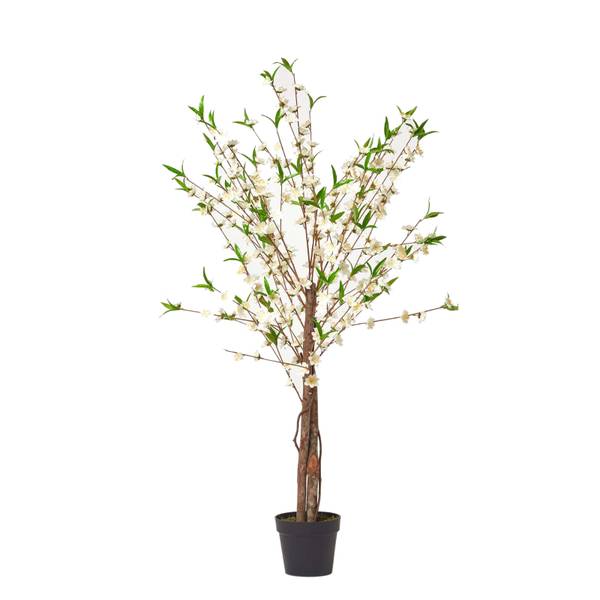 Kunstbaum Kirschblüten Beige - Polyester - 20 x 150 x 150 cm