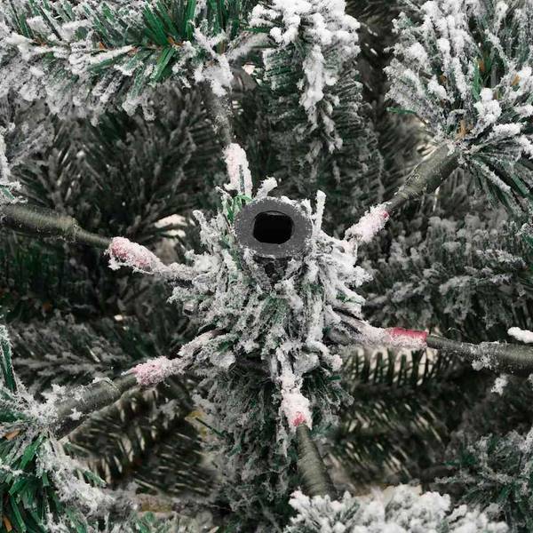Künstlicher Weihnachtsbaum 3031669-1 Schwarz - Weiß - 100 x 150 x 100 cm