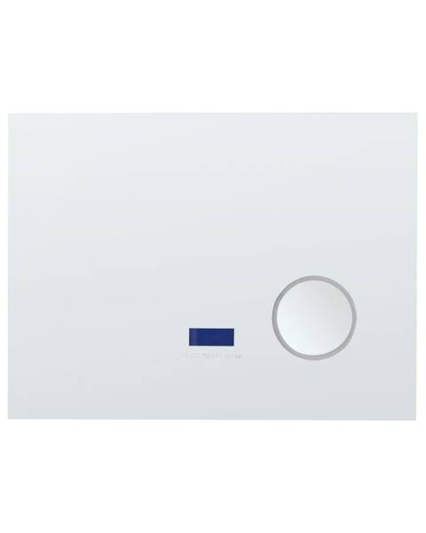 Miroir de salle de bain MONTARON Argenté - Matière plastique - 80 x 60 x 4 cm