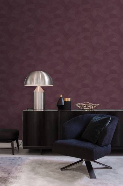 Tapete 348060 Violett - Papier - 50 x 900 x 50 cm