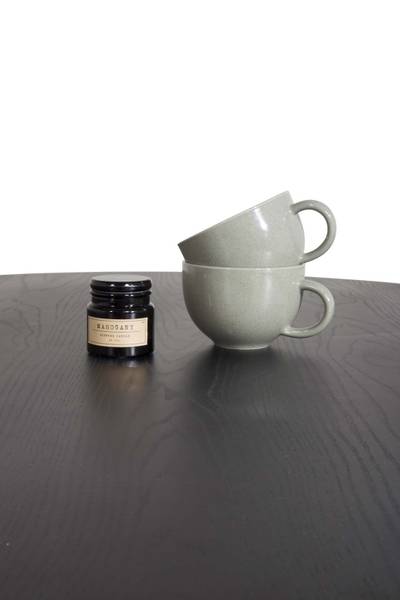 Essgruppe Dipp 2 (5-teilig) Glas Schwarz - Hochglanz Schwarz