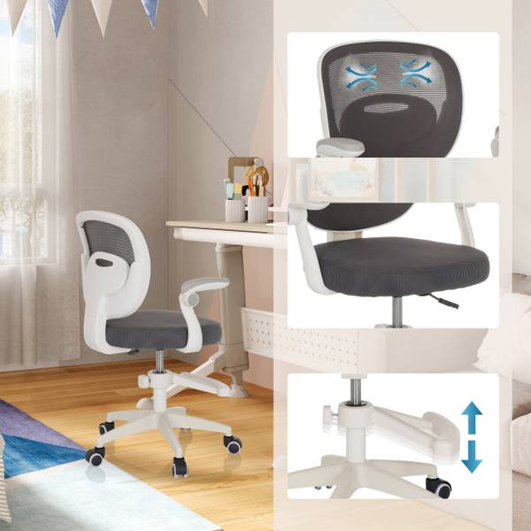 Kinderdrehstuhl KIDDY SMART Grau