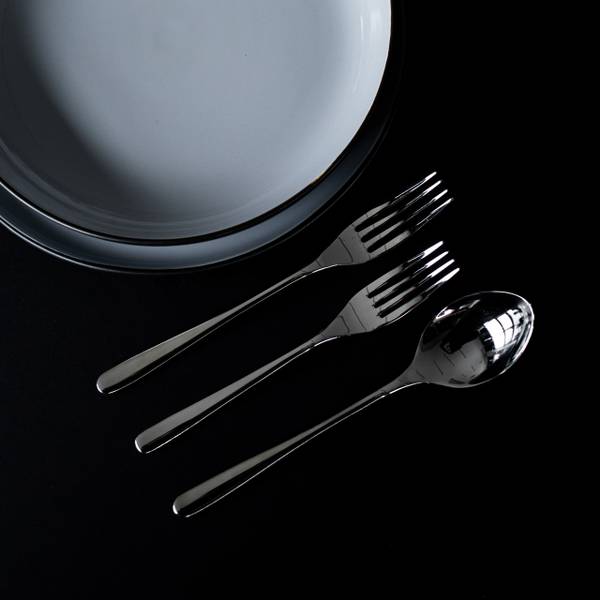 Tafelgabeln LUI 6-er Set Silber - Metall