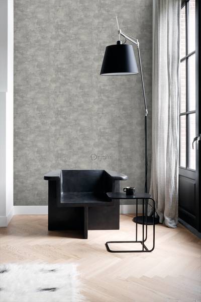 Tapete 347605 Grau - Fleece - 53 x 1005 x 1005 cm