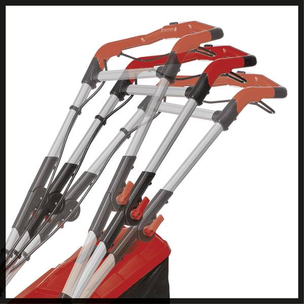 Rasenmäher GECM36300 Rot - Kunststoff - 46 x 36 x 82 cm