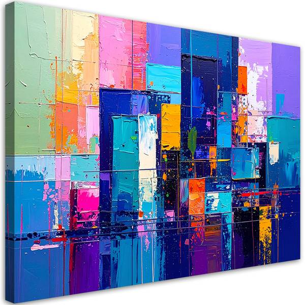 Canvas schilderij Graffiti 100 x 70 cm