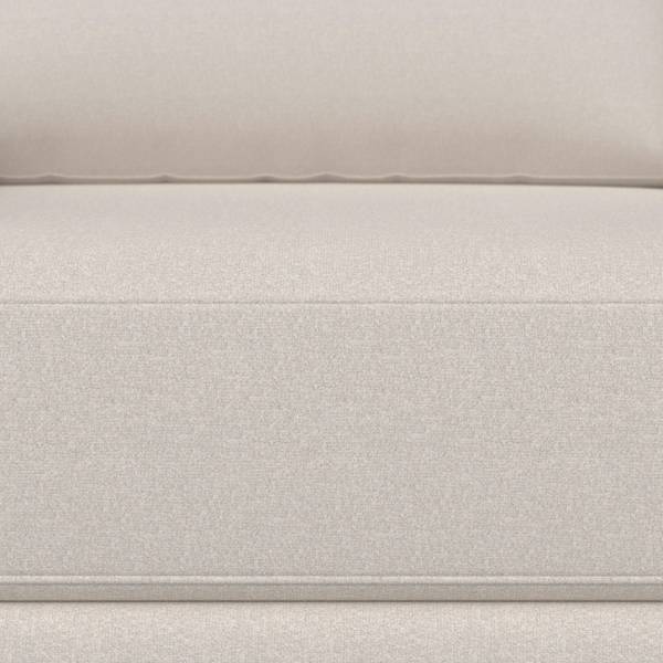 Ecksofa MANI Beige - Metall - Textil - Holz teilmassiv - 1 x 1 x 1 cm