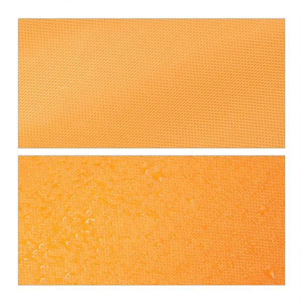 Gelbes Sonnensegel quadratisch Gelb - Polyester - 500 x 1 x 500 cm