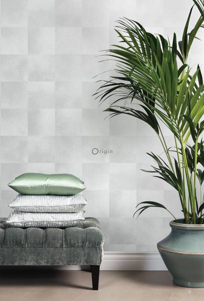Tapete 347485 Grau - Fleece - 53 x 1005 x 53 cm
