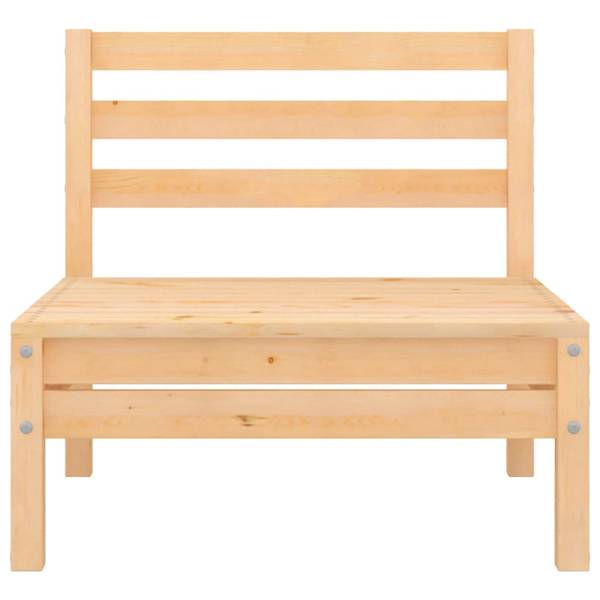 Garten-Lounge-Set 3008516 (4-teilig) Braun - Kiefer - 64 x 63 x 64 cm