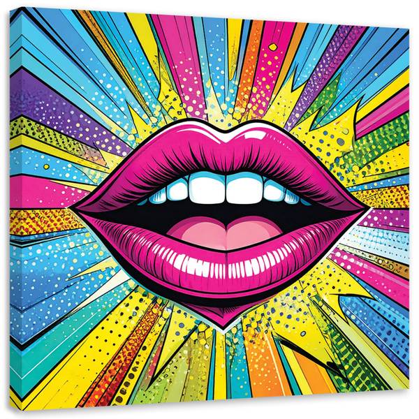 Wandbild Abstrakte Motive 30 x 30 cm