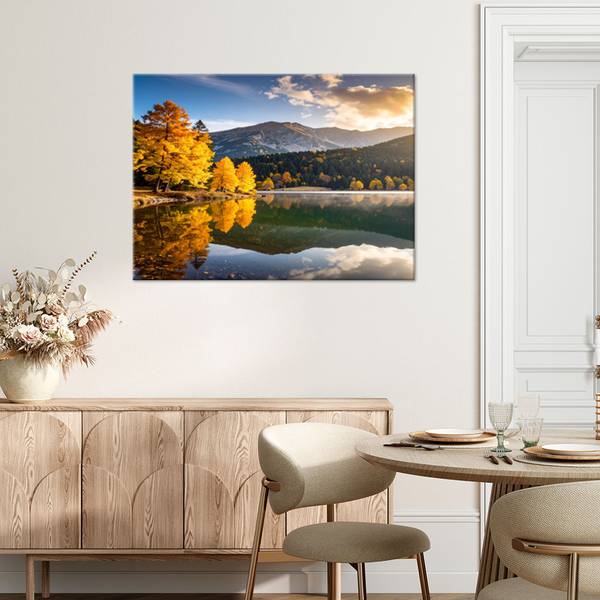 Tableau déco Montagnes 120 x 80 cm