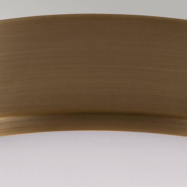 Cadence 2 plafonnier Verre - Métal - 33 x 12 x 33 cm