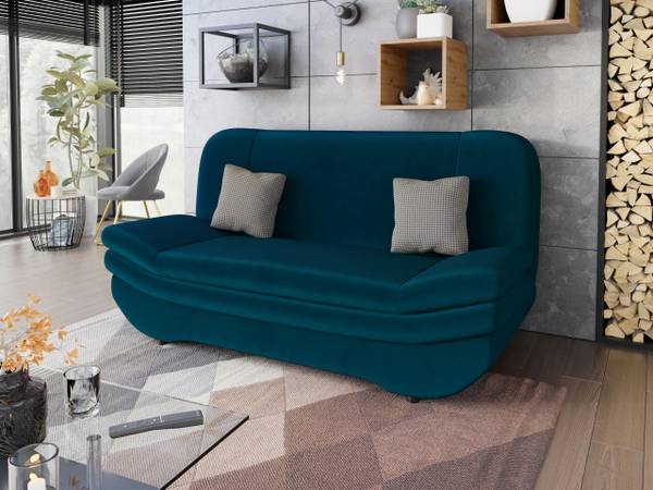 Sofa Weronika Premium Türkis - Samt