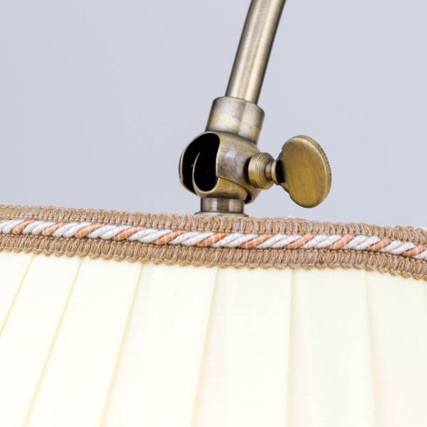 Stehlampe TONIA Braun - Metall - 35 x 183 x 35 cm