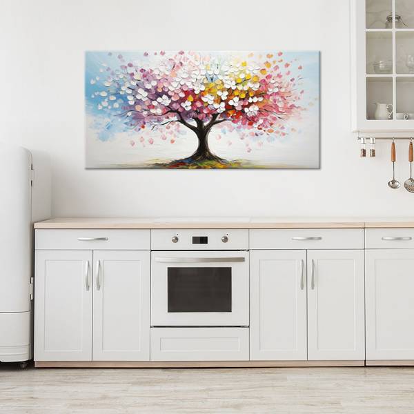 Canvas schilderij Bomen 120 x 60 cm