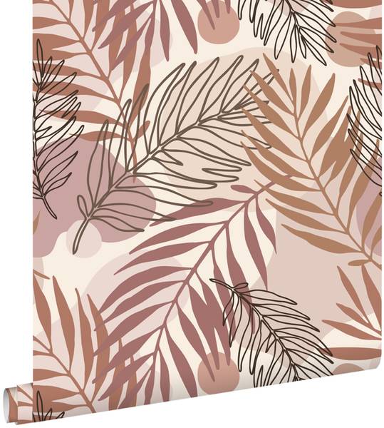 Tapete 139821 Pink - Fleece - 50 x 900 x 50 cm