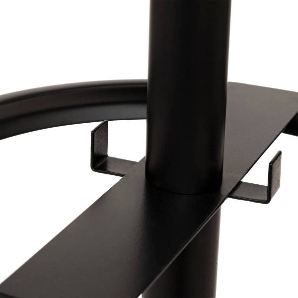 Garderobenständer STRONGY Schwarz - Stein - 32 x 175 x 32 cm